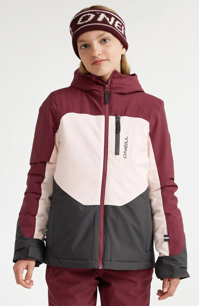 Clearance O’Neill Ski Jas Carbonite | Windsor Wine Colour Block