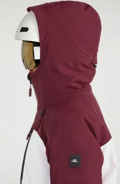 Discount O’Neill Ski Jas GORE-TEX Psycho Tech | Windsor Wine Colour Block