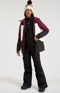 Discount O’Neill Ski Jas GORE-TEX Psycho Tech | Windsor Wine Colour Block