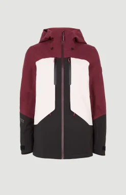 Discount O’Neill Ski Jas GORE-TEX Psycho Tech | Windsor Wine Colour Block