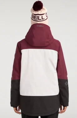 Discount O’Neill Ski Jas GORE-TEX Psycho Tech | Windsor Wine Colour Block