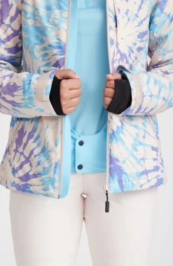 Online O’Neill Ski Jas Lite | Pink Tie Dye