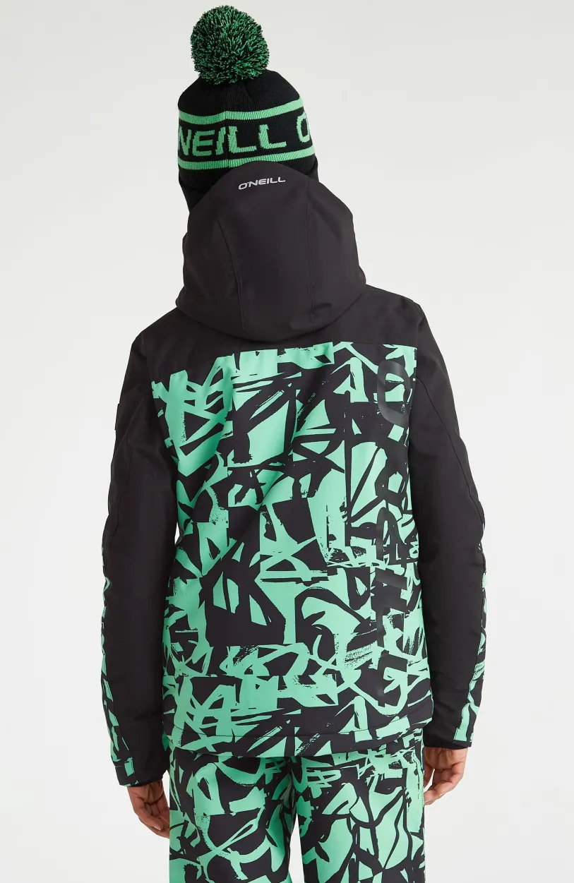 Best O’Neill Ski Jas Texture | Green Scribble