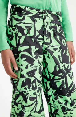 Discount O’Neill Skibroek Hammer Printed | Green Scribble