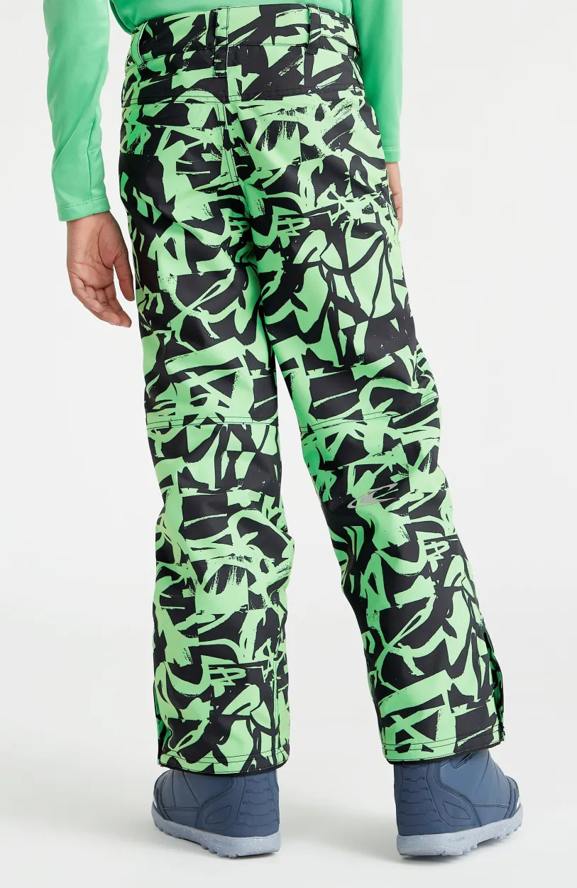 Discount O’Neill Skibroek Hammer Printed | Green Scribble