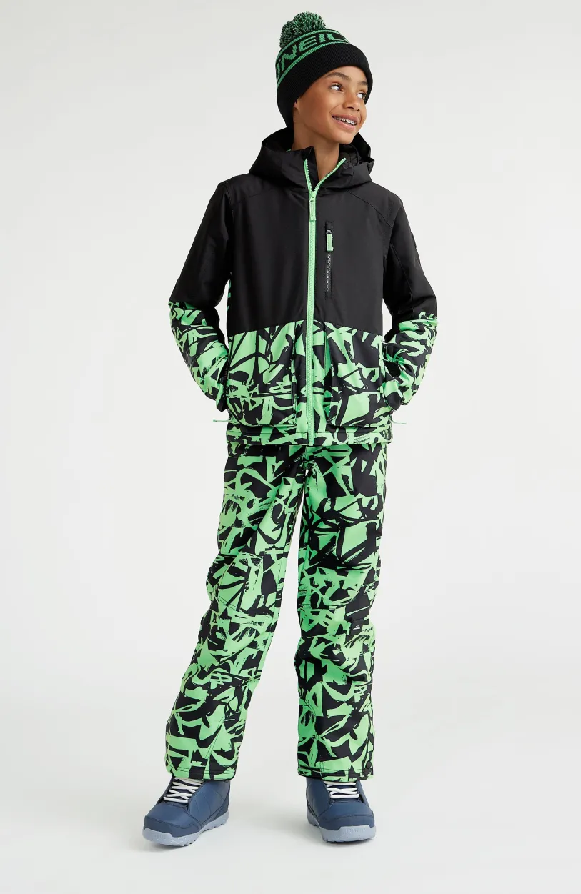 Discount O’Neill Skibroek Hammer Printed | Green Scribble