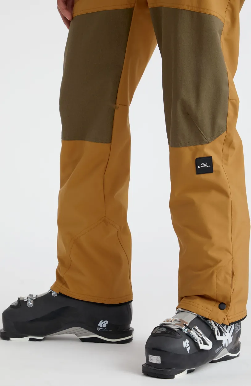 Best O’Neill Skibroek Jacksaw | Rich Caramel Colour block