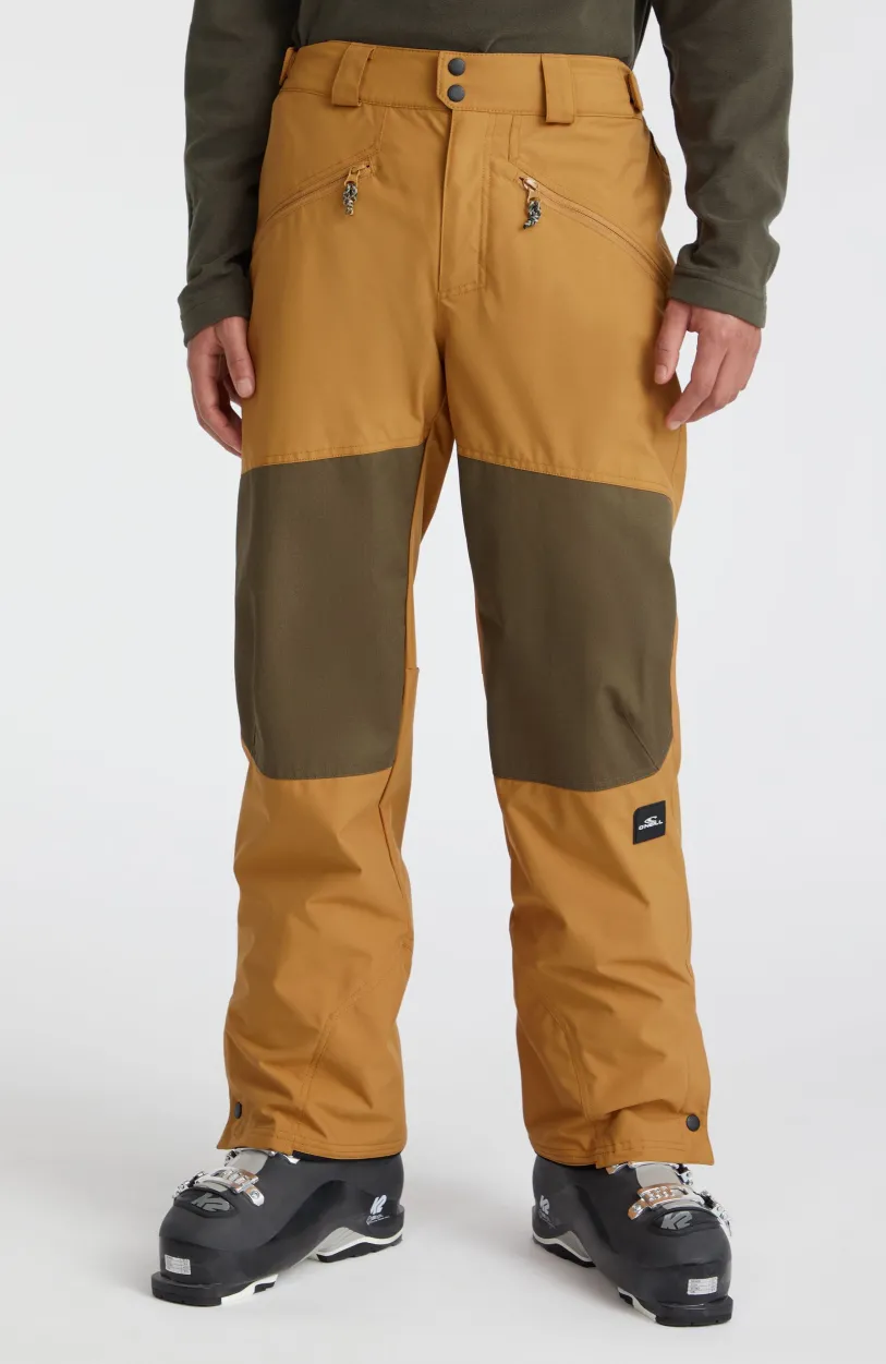 Best O’Neill Skibroek Jacksaw | Rich Caramel Colour block