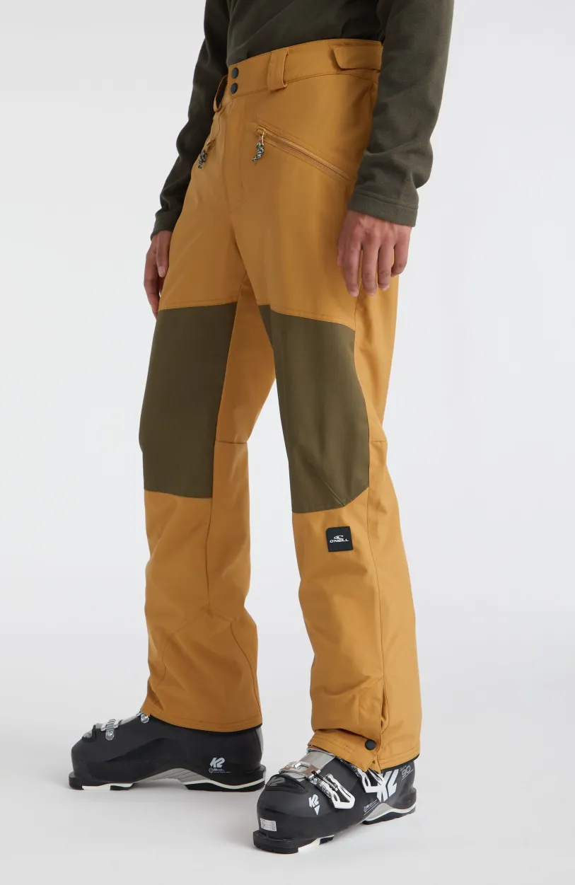 Best O’Neill Skibroek Jacksaw | Rich Caramel Colour block