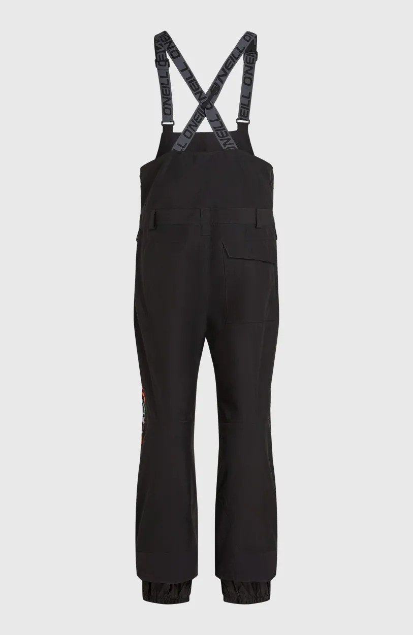 Clearance O’Neill Skibroek Shred Bib | Black Kemper Print