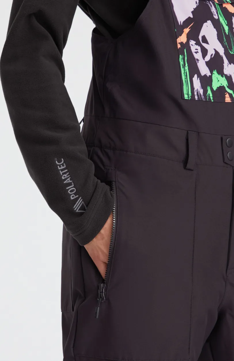 Clearance O’Neill Skibroek Shred Bib | Black Kemper Print