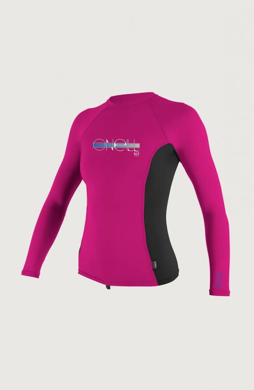 Sale O’Neill Skins Long Sleeve Crew | Dark Pink