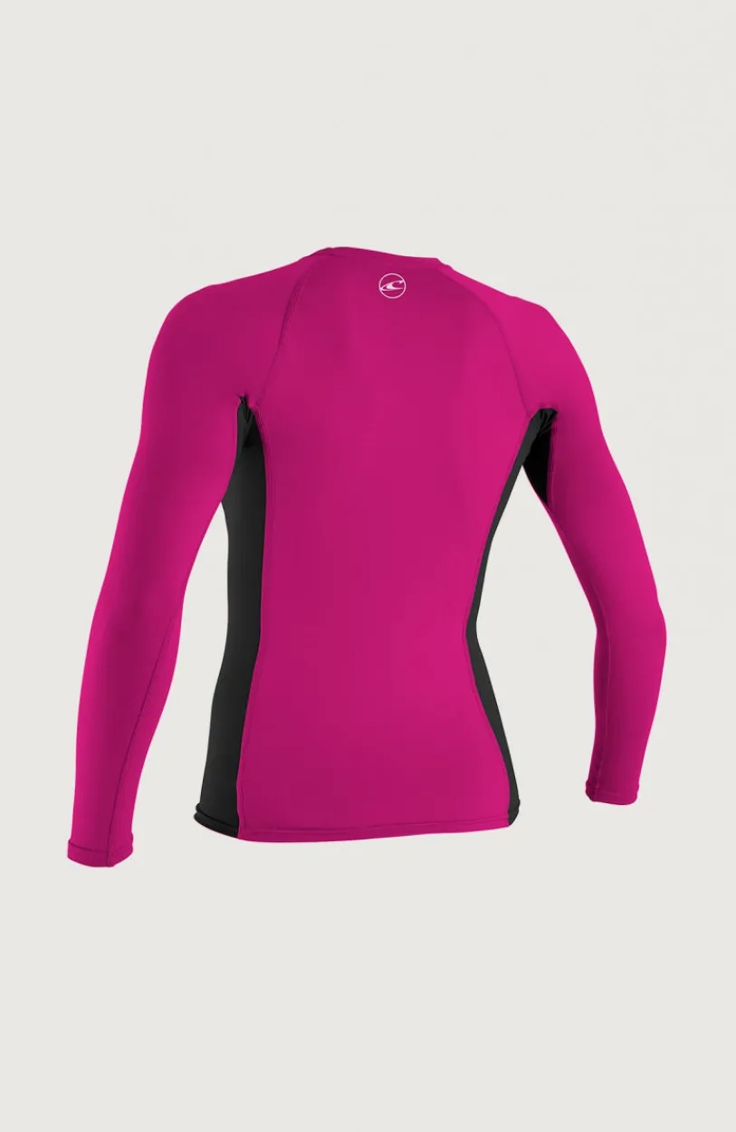 Sale O’Neill Skins Long Sleeve Crew | Dark Pink