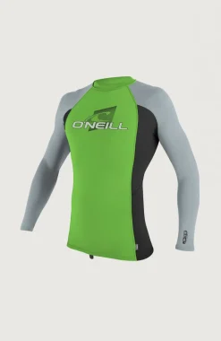 New O’Neill Skins Long Sleeve Crew | Light Green
