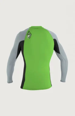 New O’Neill Skins Long Sleeve Crew | Light Green