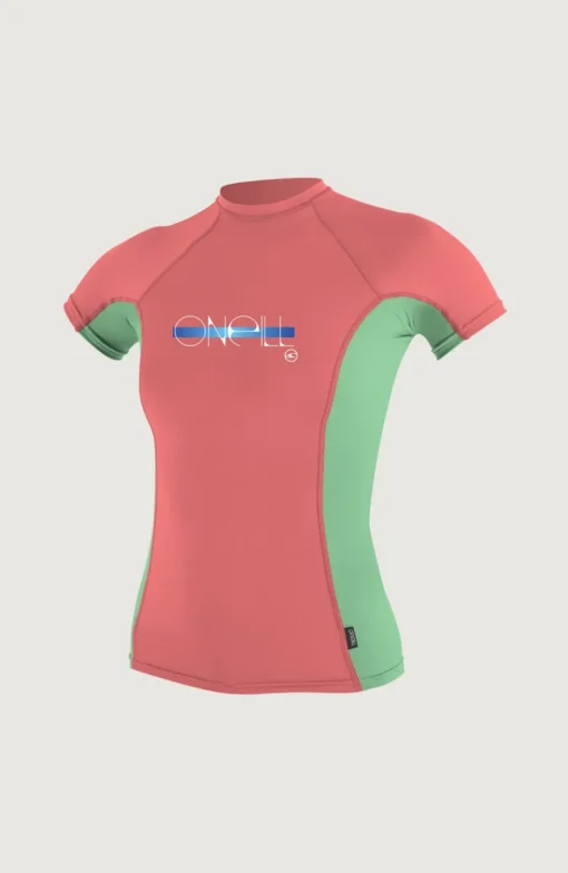 Online O’Neill Skins Short Sleeve Crew | Light Pink
