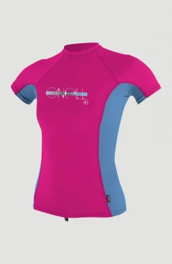 Sale O’Neill Skins Short Sleeve Crew | Dark Pink