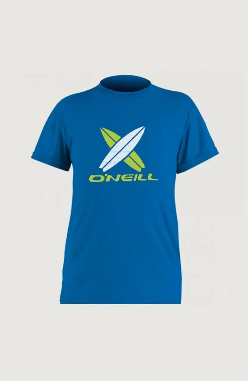 Outlet O’Neill Skins Short Sleeve Rash Tee | Blue