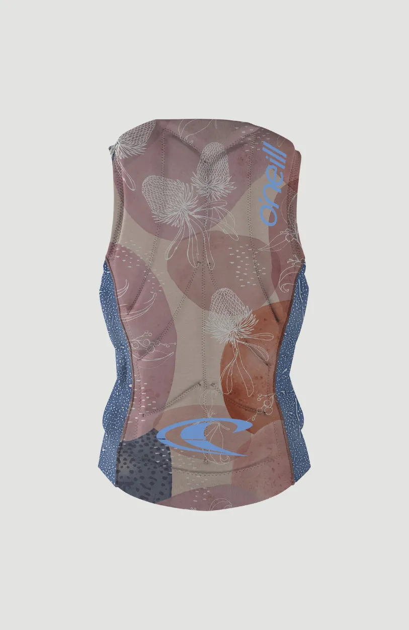 New O’Neill Slasher Competition Vest | DESERT BLOOM/DRIFT BLUE
