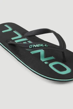 Clearance O’Neill Slippers Profile Logo | Sea Green