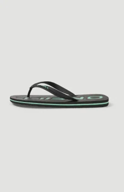 Clearance O’Neill Slippers Profile Logo | Sea Green