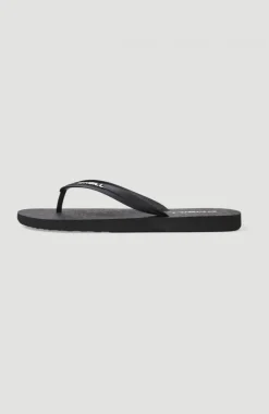Discount O’Neill Slippers Profile Small Logo | Black Out