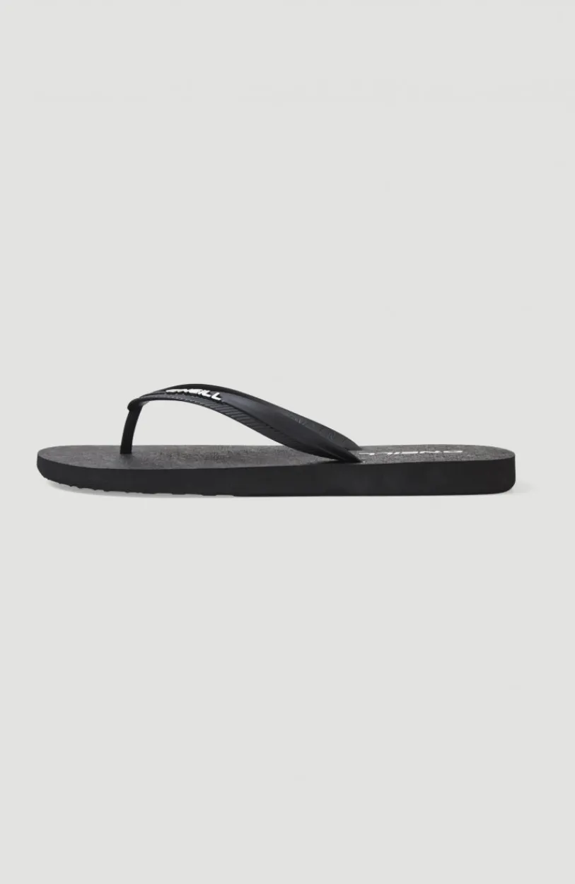 Discount O’Neill Slippers Profile Small Logo | Black Out
