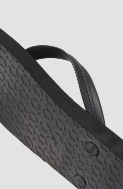 Discount O’Neill Slippers Profile Small Logo | Black Out