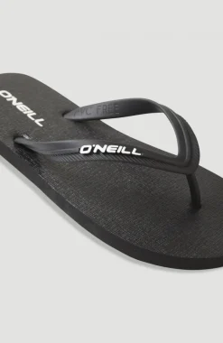 Discount O’Neill Slippers Profile Small Logo | Black Out