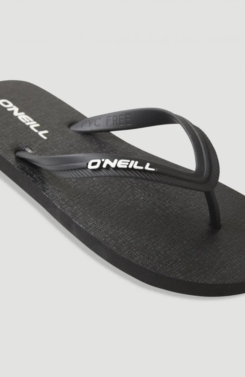 Discount O’Neill Slippers Profile Small Logo | Black Out
