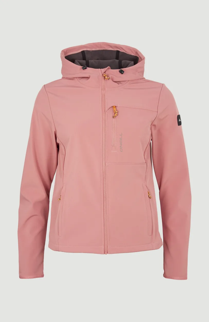 O’Neill Spire Softshell Jas | Ash Rose