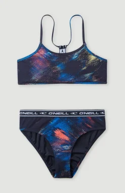 Online O’Neill Sportclub Active Bralette Bikiniset | Black Future Fade