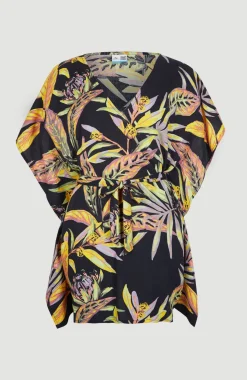 Clearance O’Neill Strandjurk Hana | Black Tropical Flower