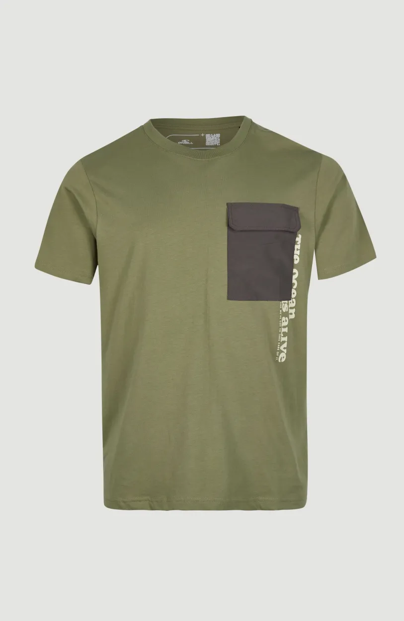 Online O’Neill Stream T-shirt | Deep Lichen Green