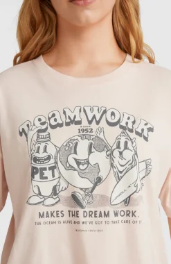 Sale O’Neill Stream T-shirt | Peach Whip