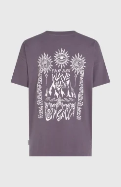 Outlet O’Neill Surf Heroes Losvallend T-shirt | Mauve Miracle