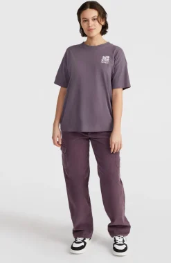 Outlet O’Neill Surf Heroes Losvallend T-shirt | Mauve Miracle