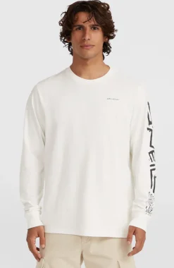 Clearance O’Neill Surf Heroes Shirt Met Lange Mouwen | Snow White