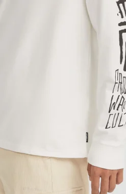 Clearance O’Neill Surf Heroes Shirt Met Lange Mouwen | Snow White