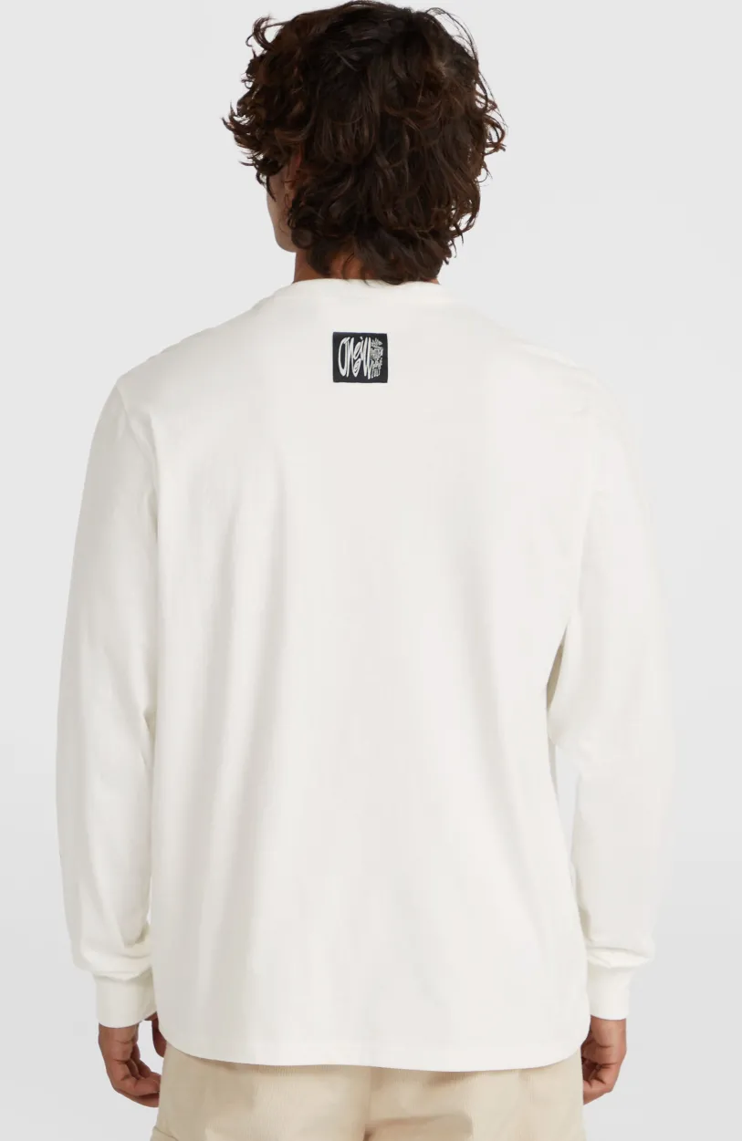 Clearance O’Neill Surf Heroes Shirt Met Lange Mouwen | Snow White