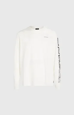 Clearance O’Neill Surf Heroes Shirt Met Lange Mouwen | Snow White