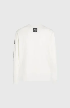 Clearance O’Neill Surf Heroes Shirt Met Lange Mouwen | Snow White