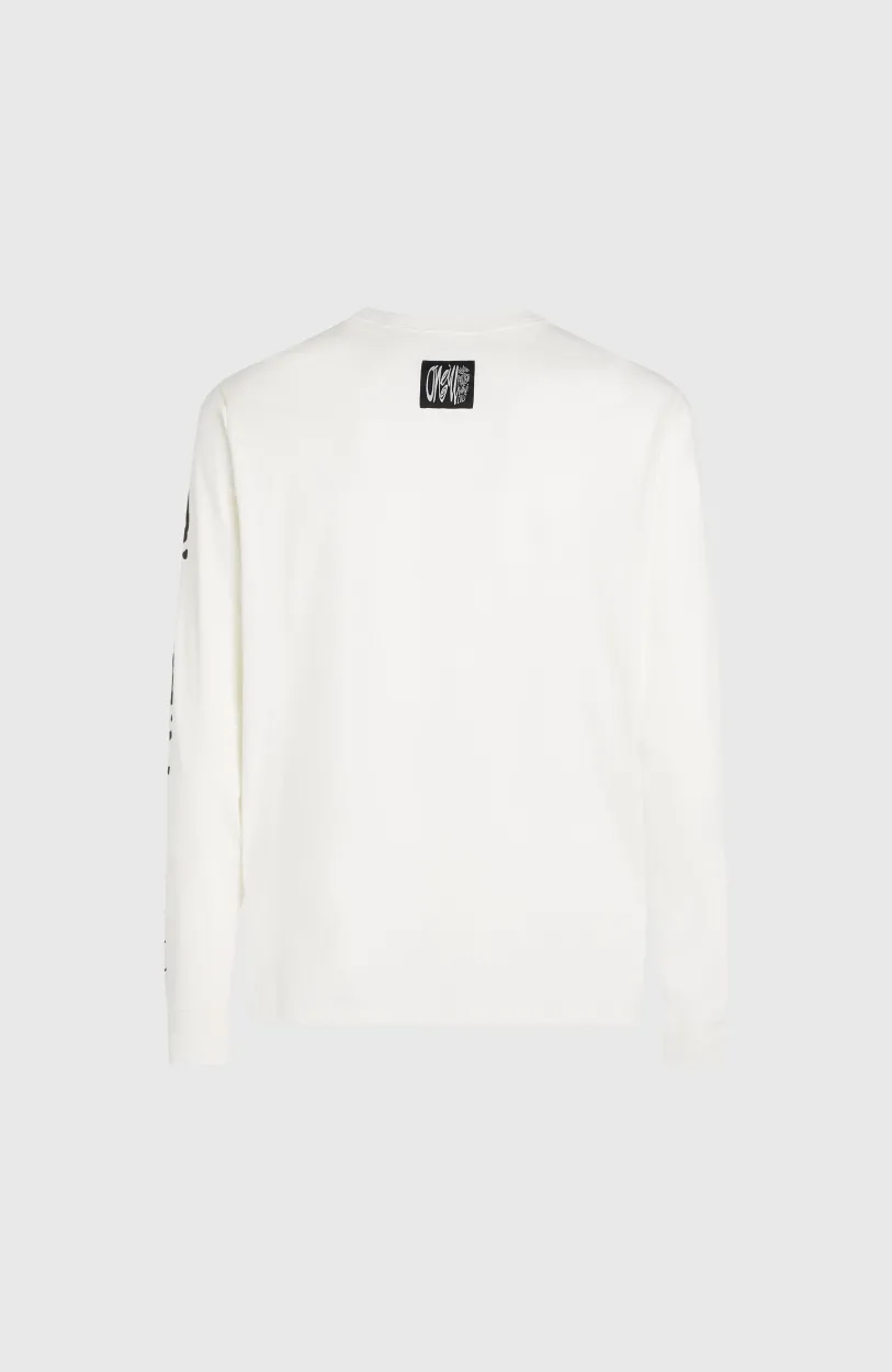 Clearance O’Neill Surf Heroes Shirt Met Lange Mouwen | Snow White
