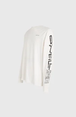 Clearance O’Neill Surf Heroes Shirt Met Lange Mouwen | Snow White