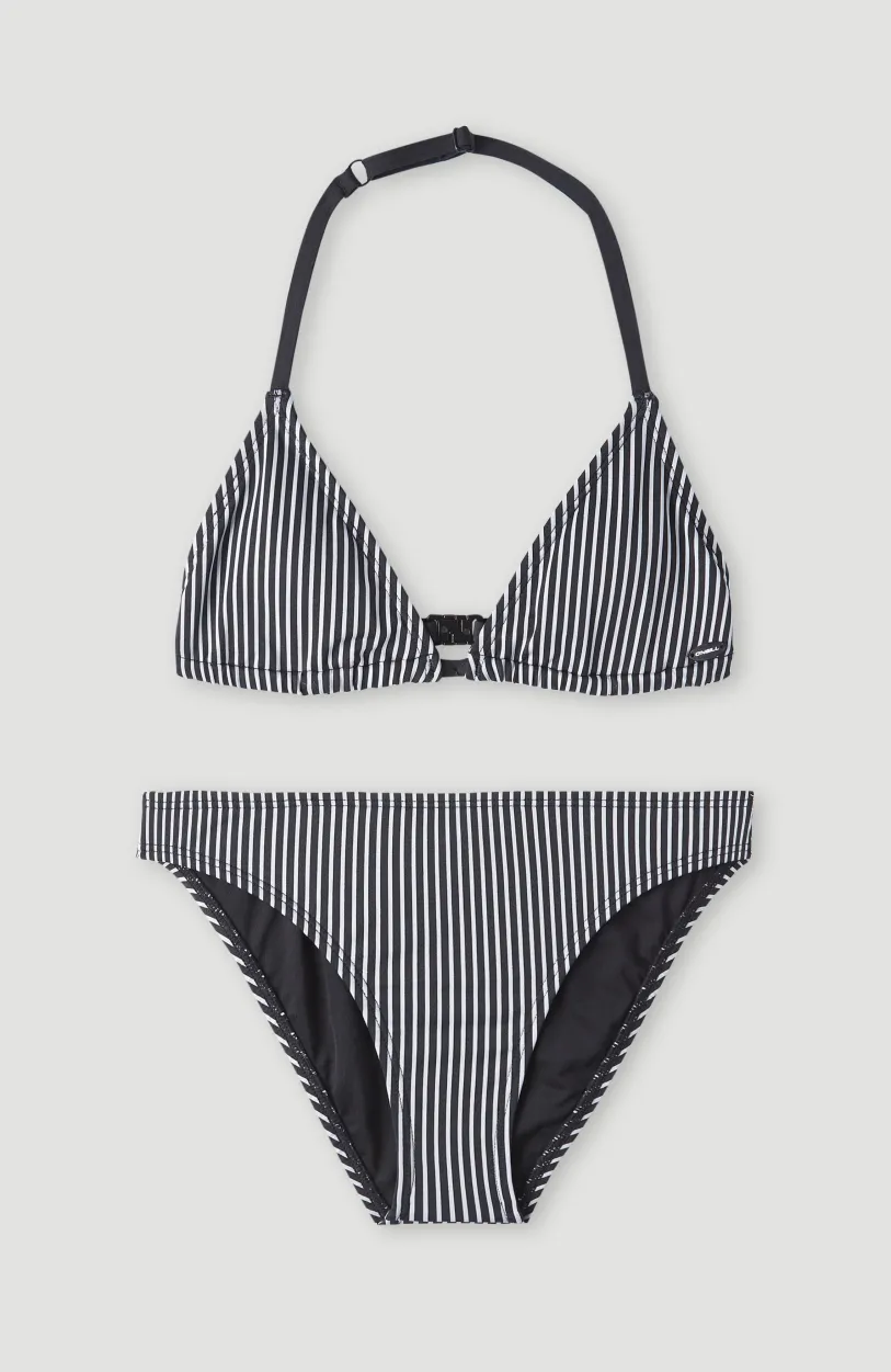 Outlet O’Neill Surf State Triangelbikiniset | Black Simple Stripe