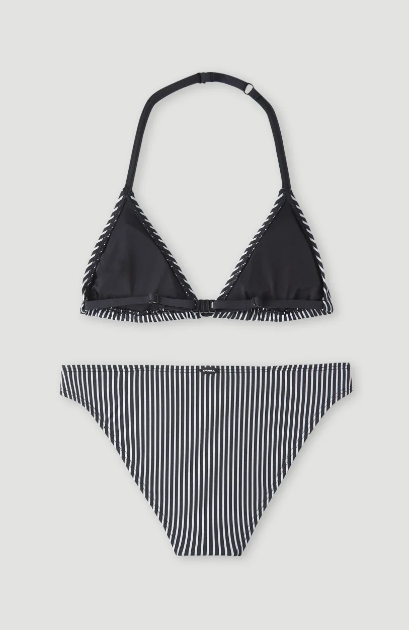 Outlet O’Neill Surf State Triangelbikiniset | Black Simple Stripe