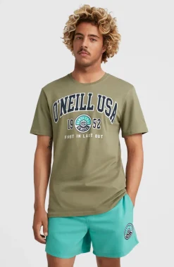 Online O’Neill Surf State T-shirt | Deep Lichen Green