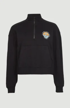 Discount O’Neill Sweater Cove Met Halve Rits | Black Out