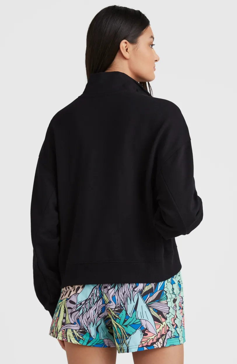 Discount O’Neill Sweater Cove Met Halve Rits | Black Out