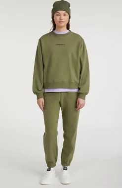 New O’Neill Sweater Future Surf Society Crew | Deep Lichen Green